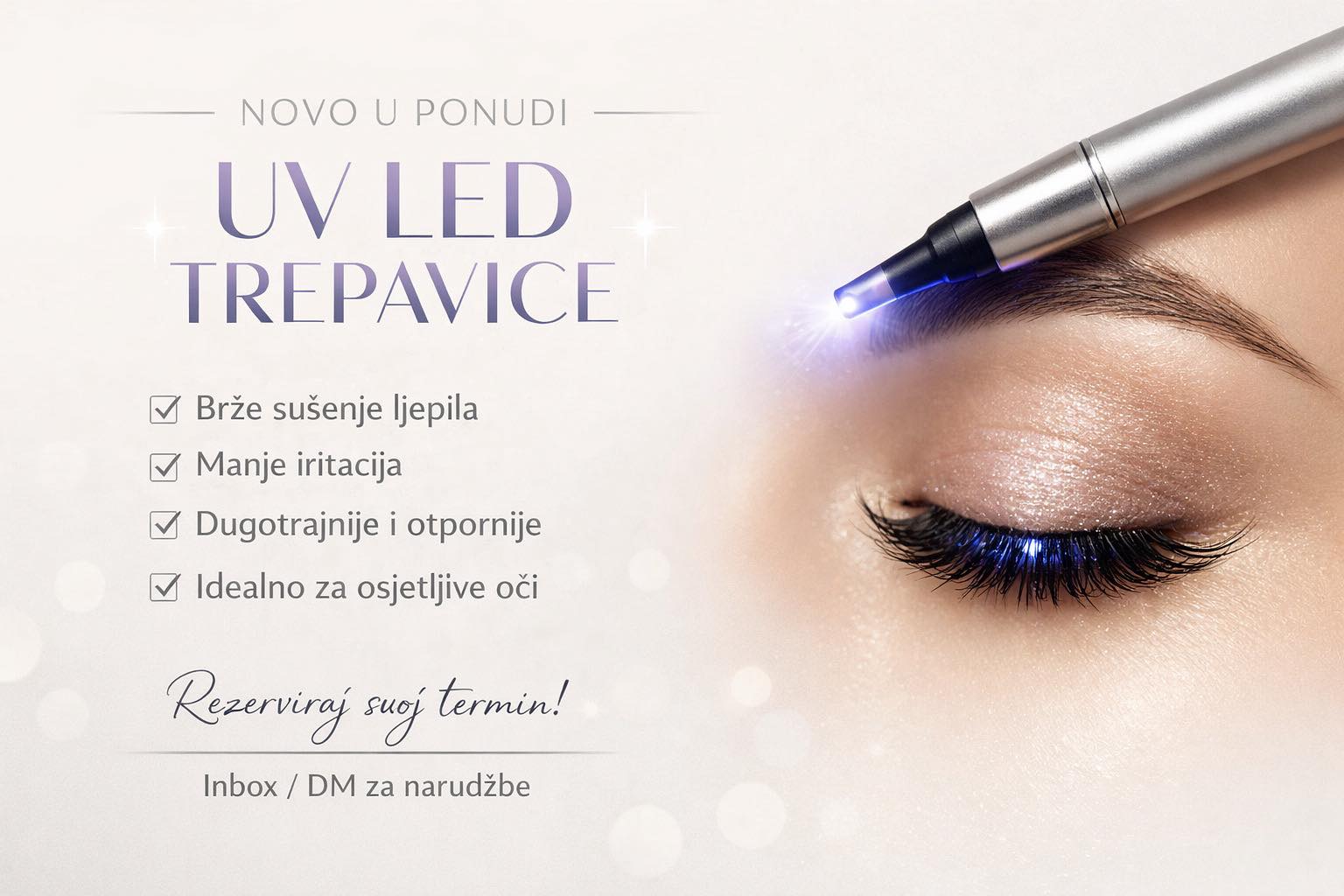 UV LED trepavice — promo